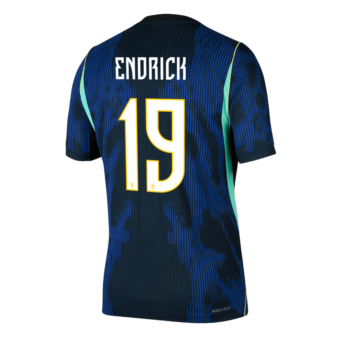 Brazil 2026 Dünya Kupası Deplasman Forması ENDRICK #19 - Oyuncu Versiyonu