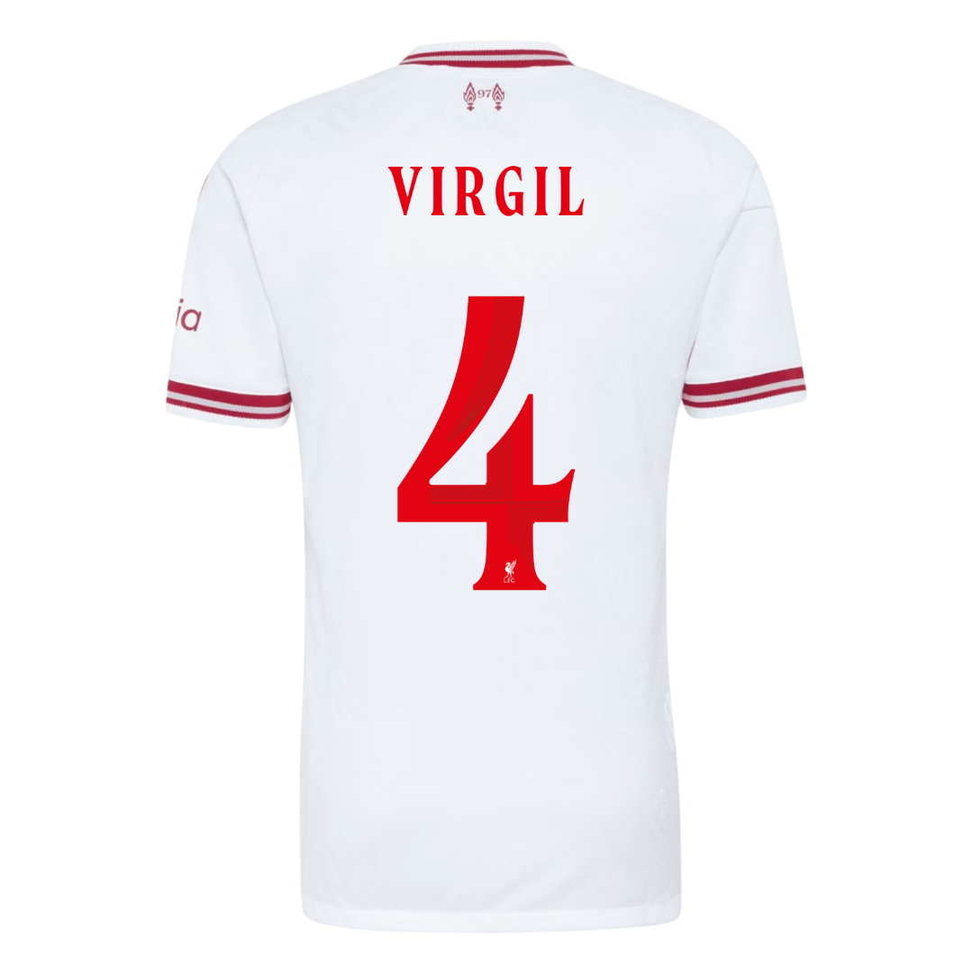 Liverpool 2026/27 Deplasman Forması VIRGIL #4 - UCL - Oyuncu Versiyonu