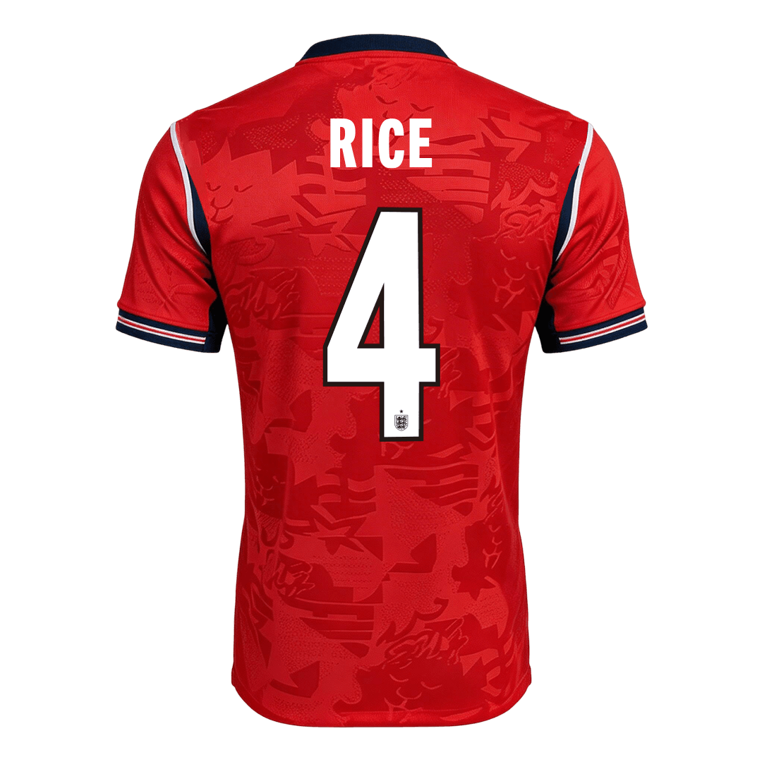İngiltere 2026 Dünya Kupası Deplasman Forması RICE #4 - Oyuncu Versiyonu