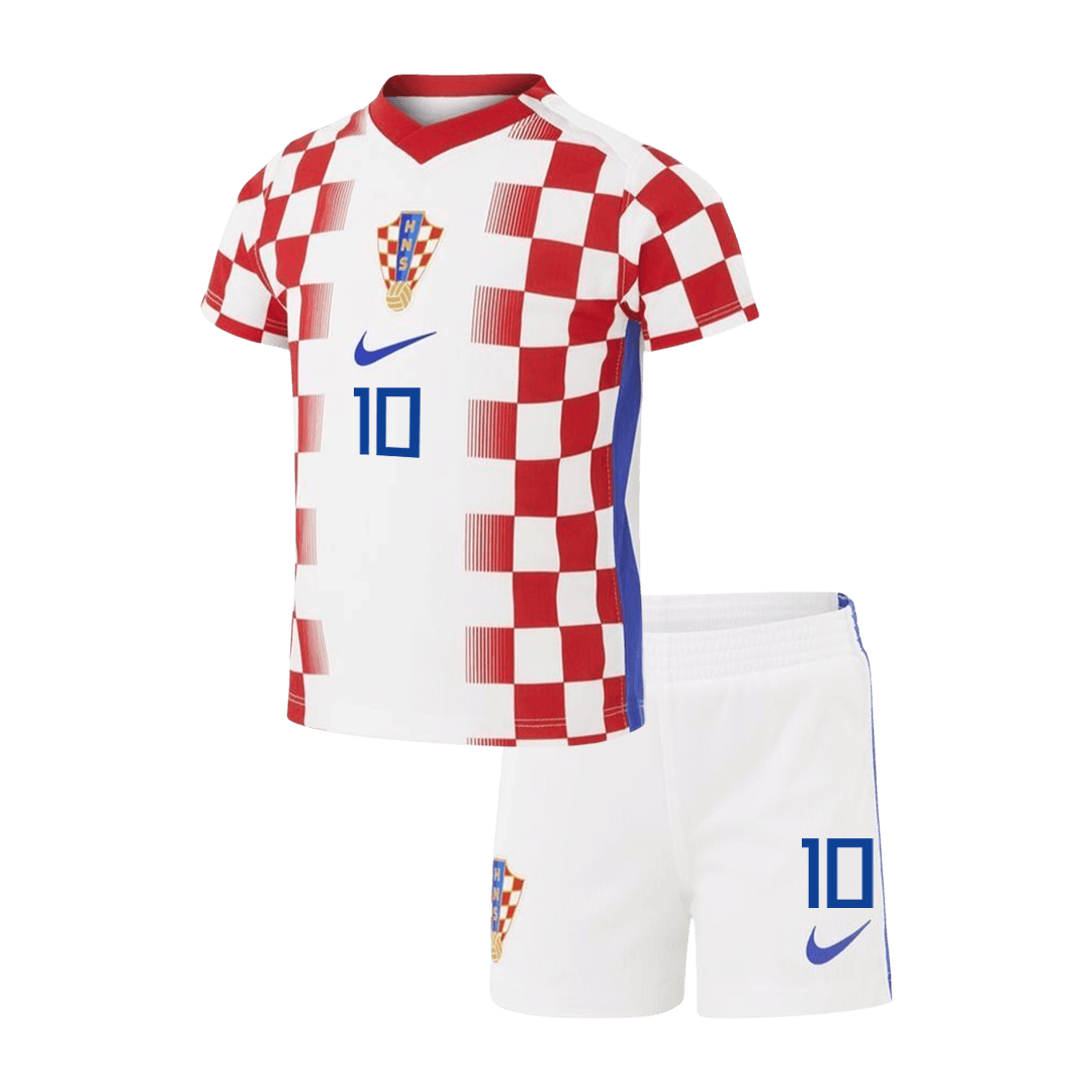 Croatia 2026 Dünya Kupası Çocuk İç Saha Forma Seti MODRIĆ #10