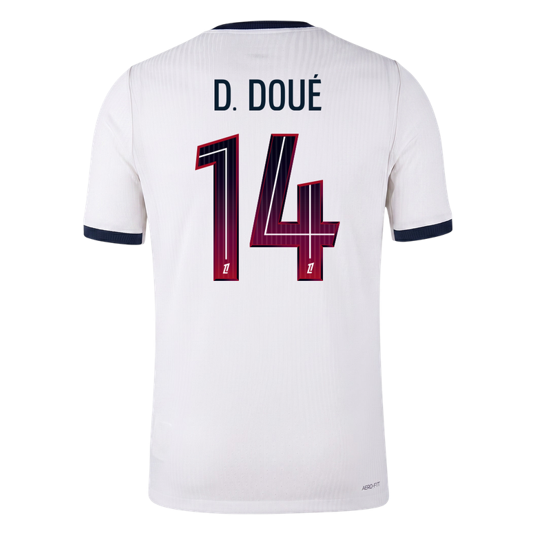 PSG 2026/27 Deplasman Forması D. DOUÉ #14 - Oyuncu Versiyonu