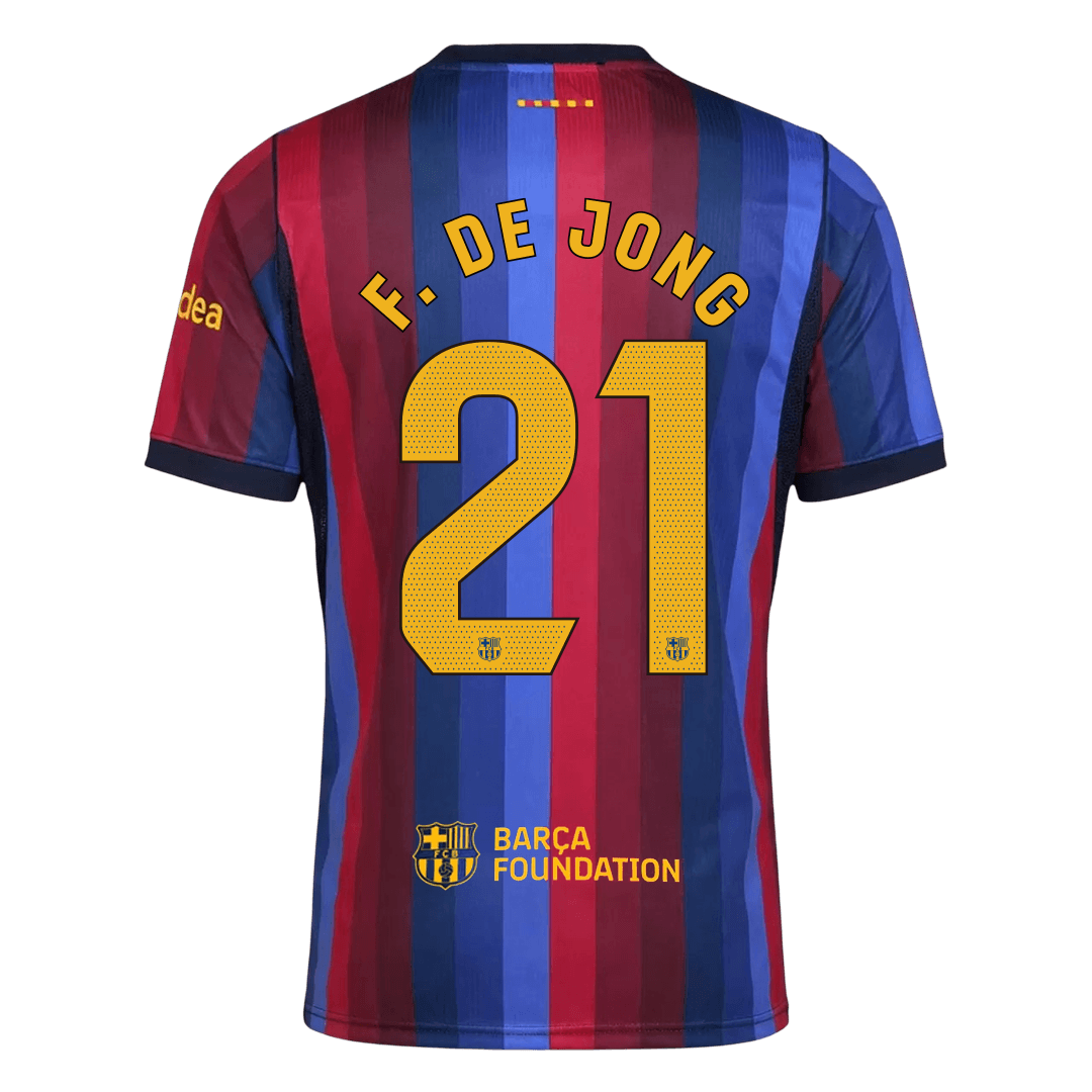 Barcelona 2026/27 İç Saha Forması F. DE JONG #21