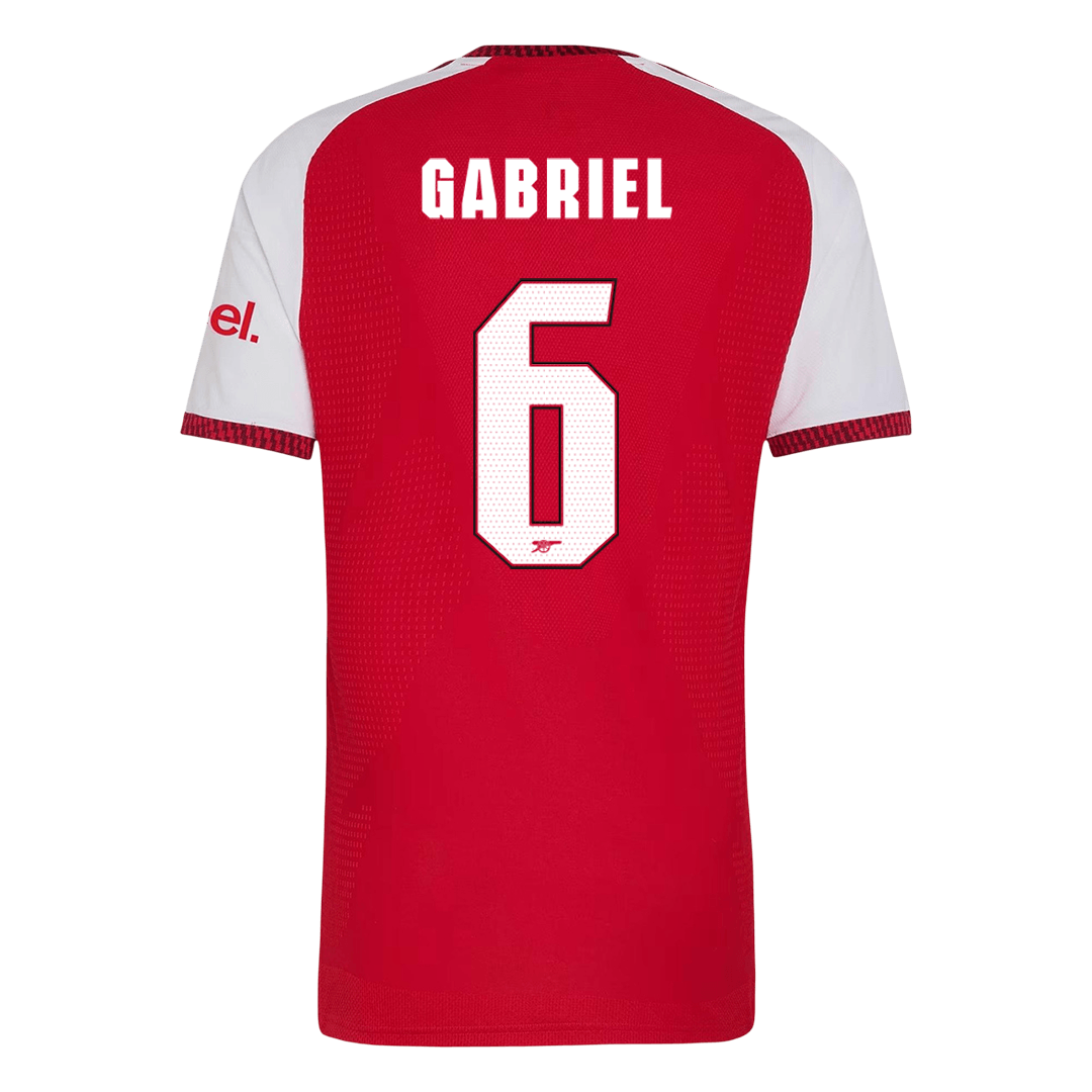 Arsenal 2026/27 İç Saha Forması GABRIEL #6 - UCL - Oyuncu Versiyonu