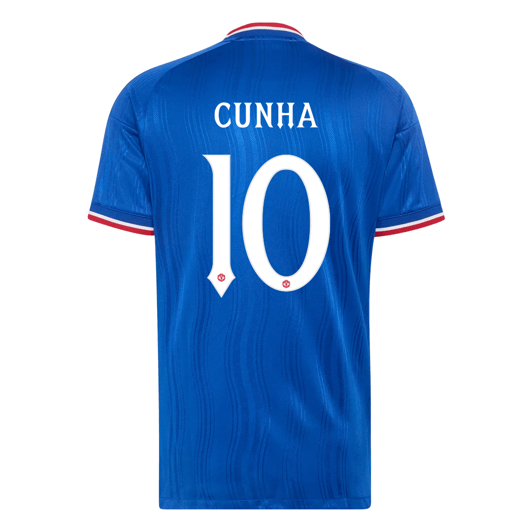 Manchester United 2026/27 Deplasman Forması CUNHA #10 - UCL - Oyuncu Versiyonu