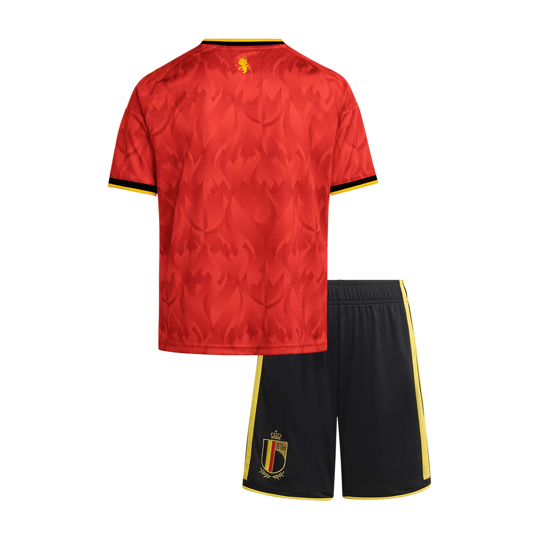 Belgium 2026 Dünya Kupası Çocuk İç Saha Forma Seti