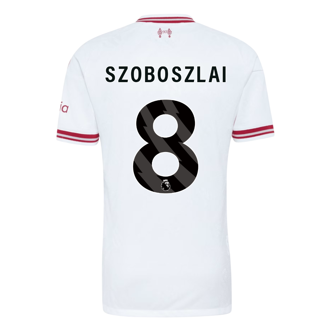 Liverpool 2026/27 Deplasman Forması SZOBOSZLAI #8 - Oyuncu Versiyonu