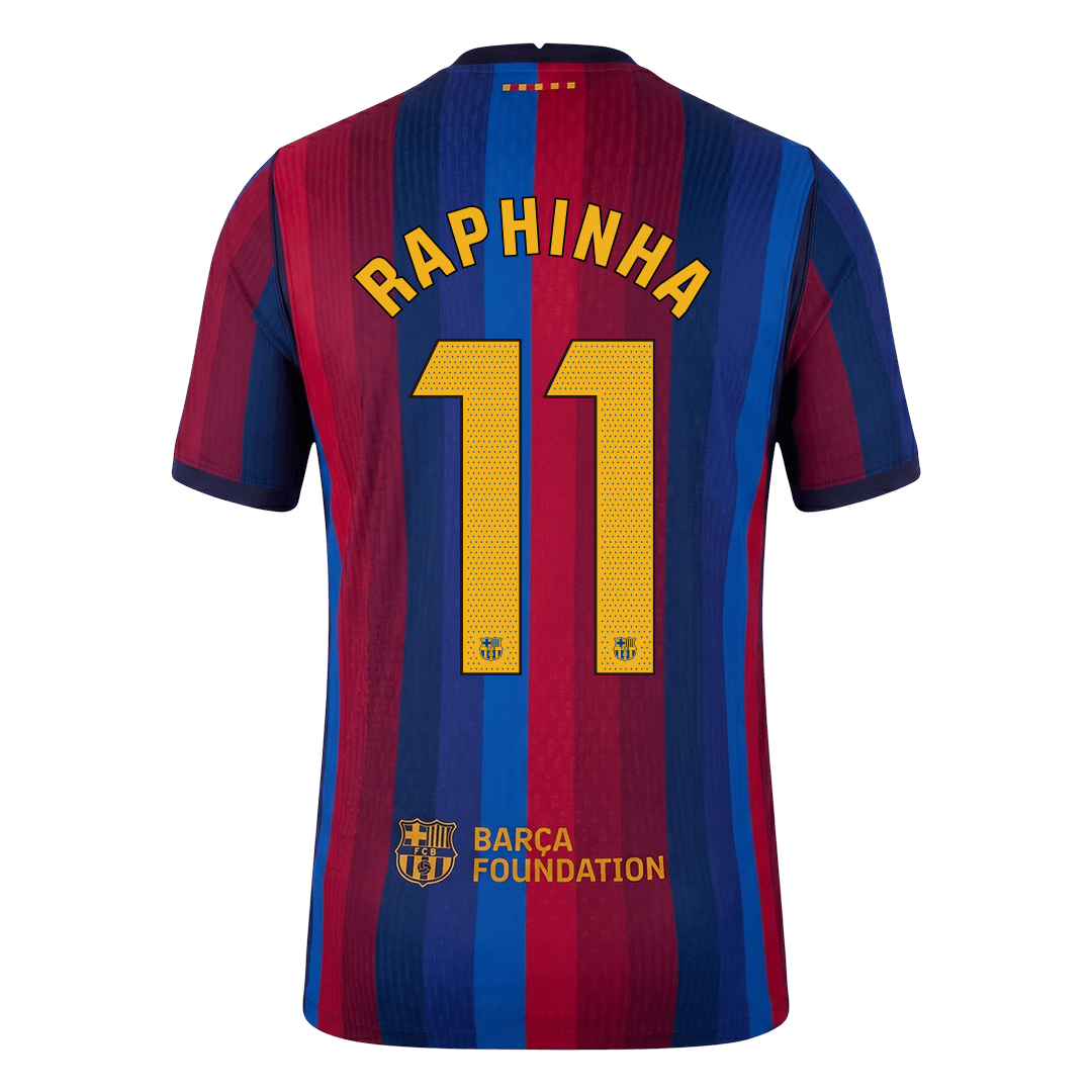 Barcelona 2026/27 İç Saha Forması RAPHINHA #11 - Oyuncu Versiyonu