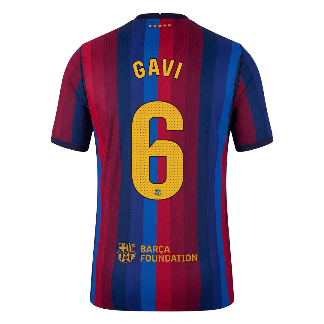 Barcelona 2026/27 İç Saha Forması GAVI #6 - Oyuncu Versiyonu