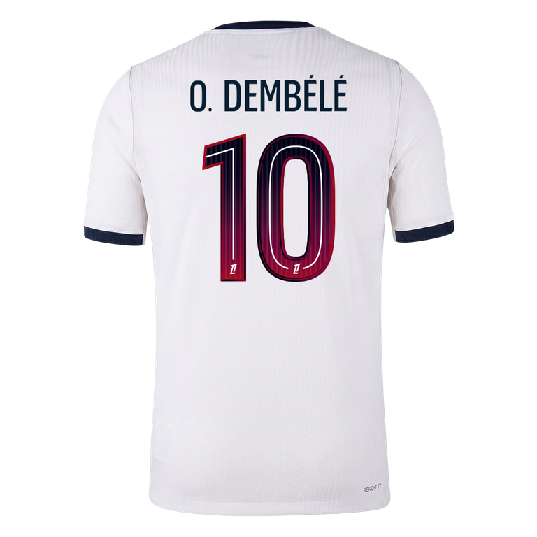 PSG 2026/27 Deplasman Forması O. DEMBÉLÉ #10 - Oyuncu Versiyonu