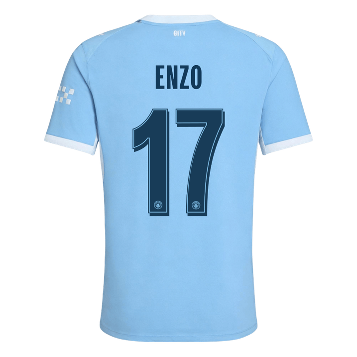 Manchester City 2026/27 İç Saha Forması ENZO #17 - UCL - Oyuncu Versiyonu