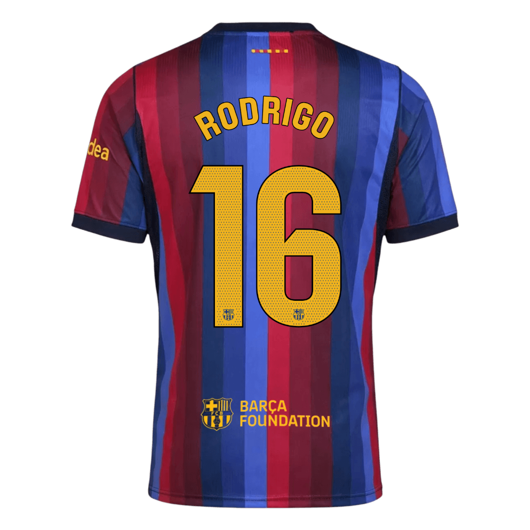 Barcelona 2026/27 İç Saha Forması RODRIGO #16
