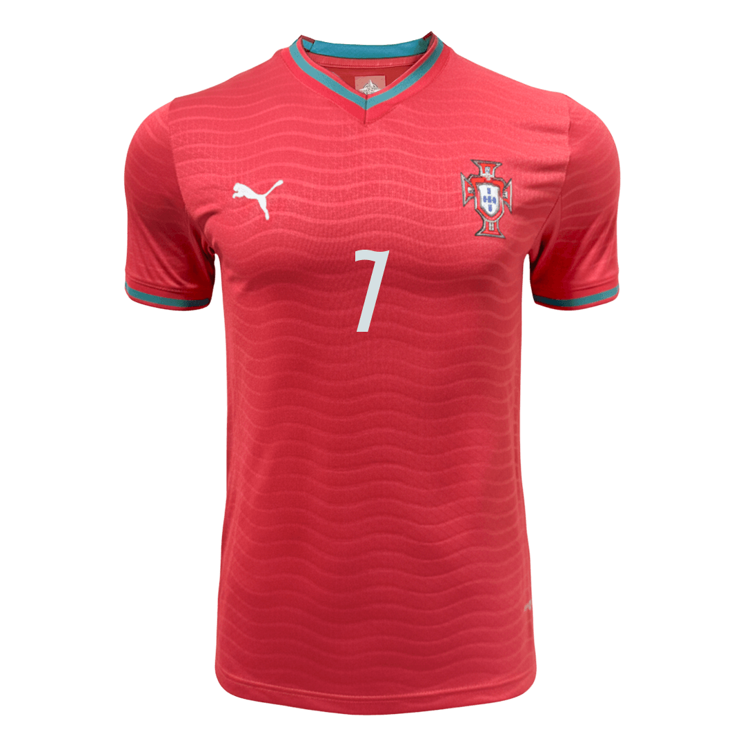 Portekiz 2026 Dünya Kupası İç Saha Forması RONALDO #7 - Oyuncu Versiyonu