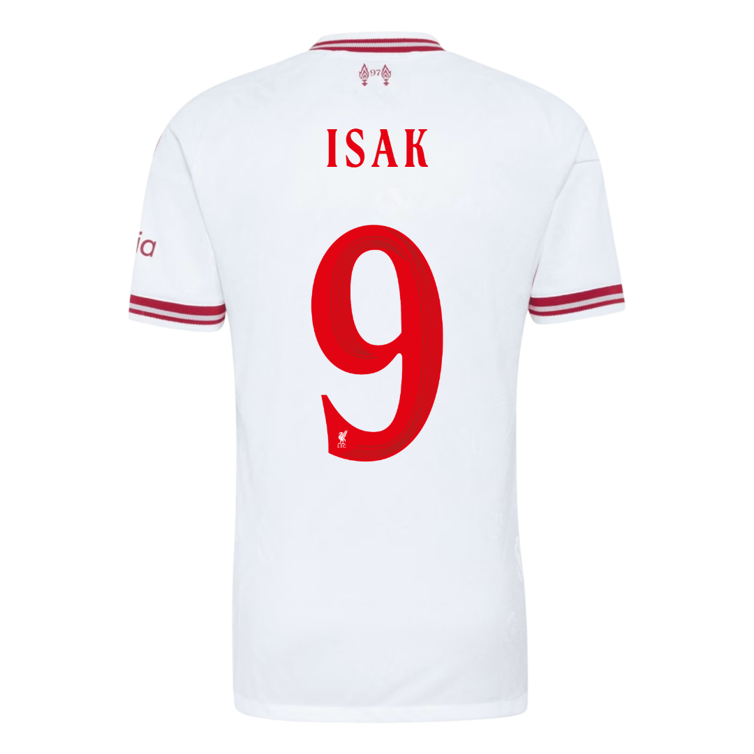 Liverpool 2026/27 Deplasman Forması ISAK #9 - UCL - Oyuncu Versiyonu