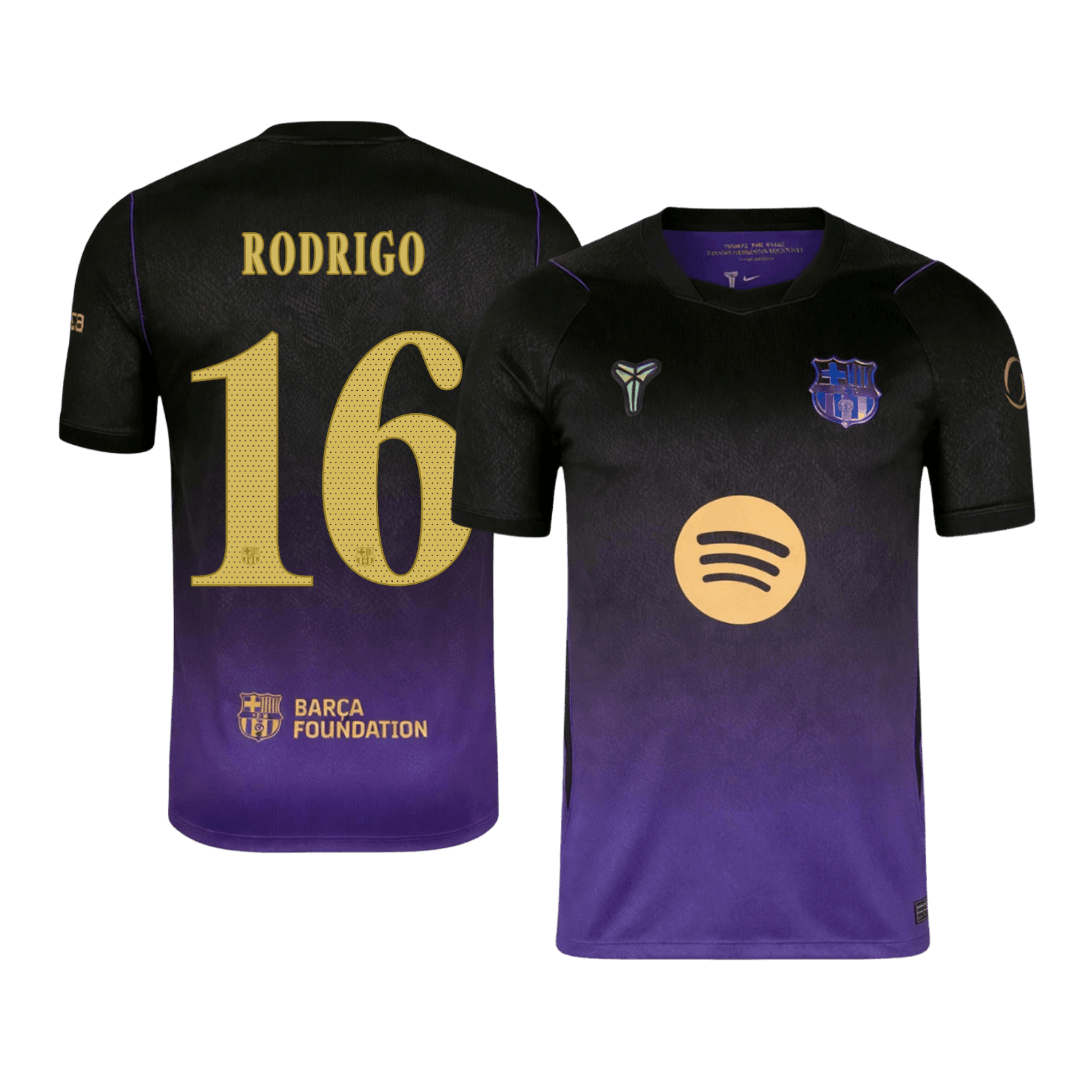 Barcelona 2026/27 Deplasman Forması RODRIGO #16 - UCL