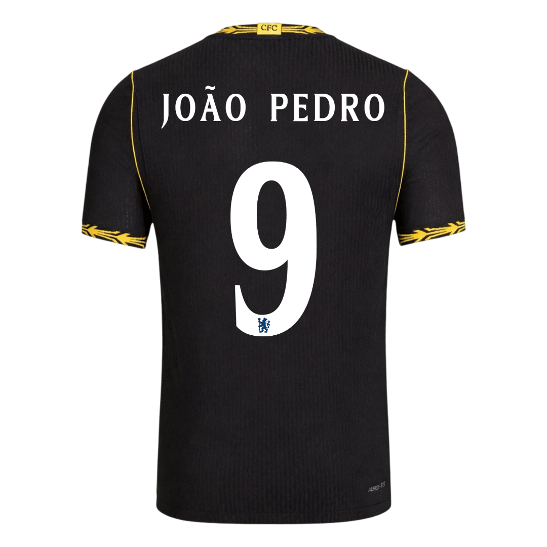 Chelsea 2026/27 Deplasman Forması JOÃO PEDRO #9 - UCL - Oyuncu Versiyonu