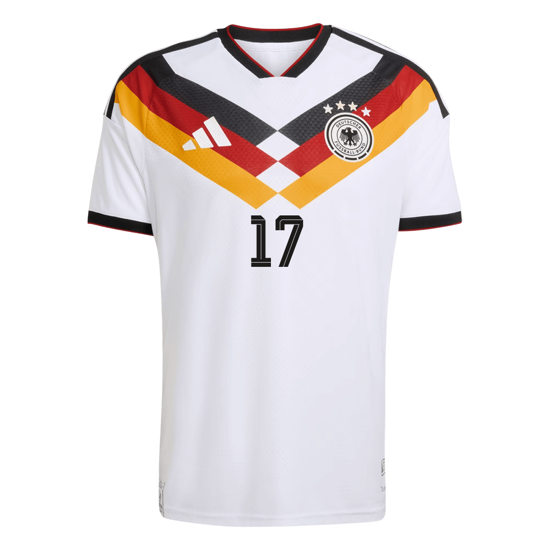 Germany 2026 Dünya Kupası İç Saha Forması WIRTZ #17 - Oyuncu Versiyonu