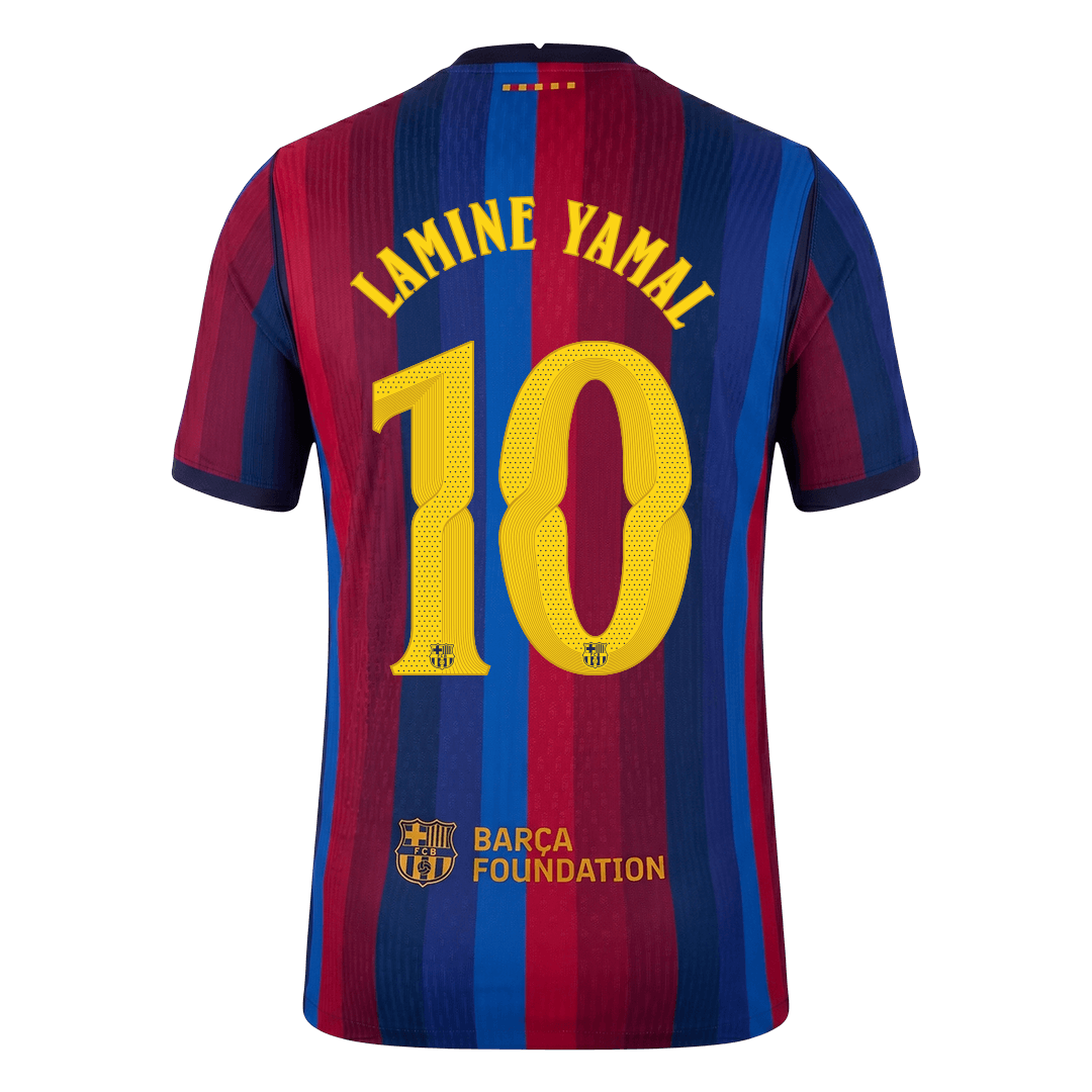 Barcelona 2026/27 İç Saha Forması LAMINE YAMAL #10 - UCL - Oyuncu Versiyonu