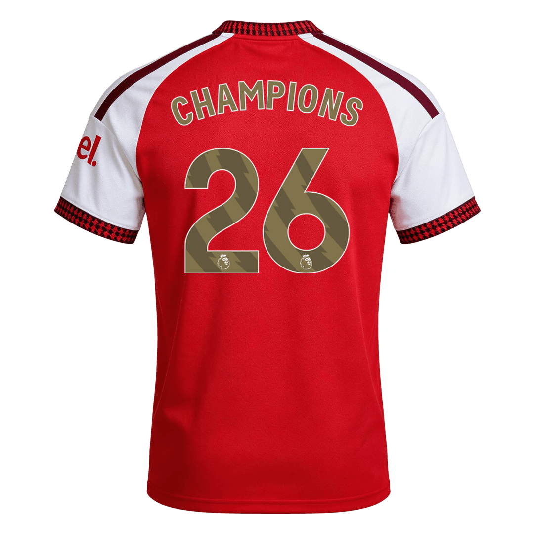 Arsenal 2026/27 İç Saha Forması CHAMPIONS #26