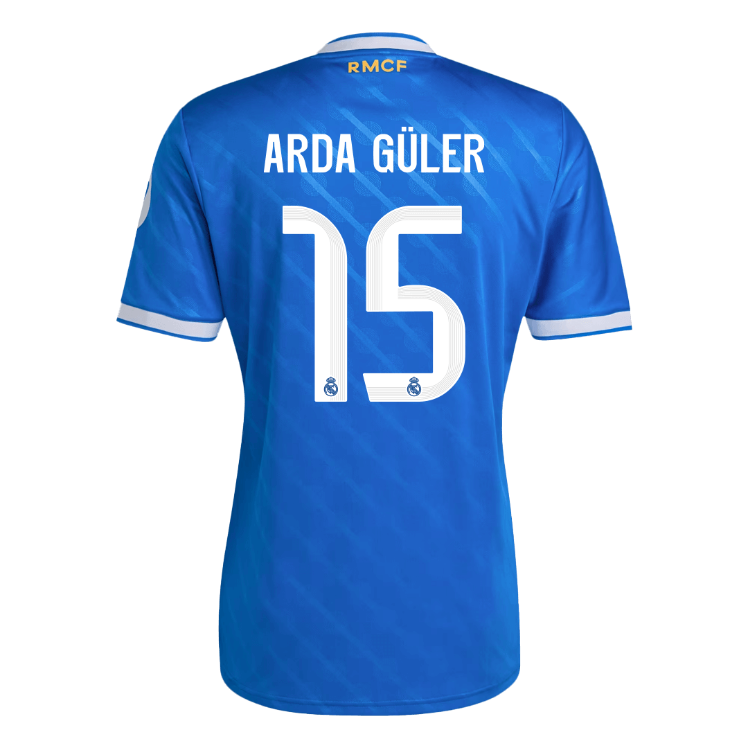 Real Madrid 2025/26 Üçüncü Forması ARDA GÜLER #15