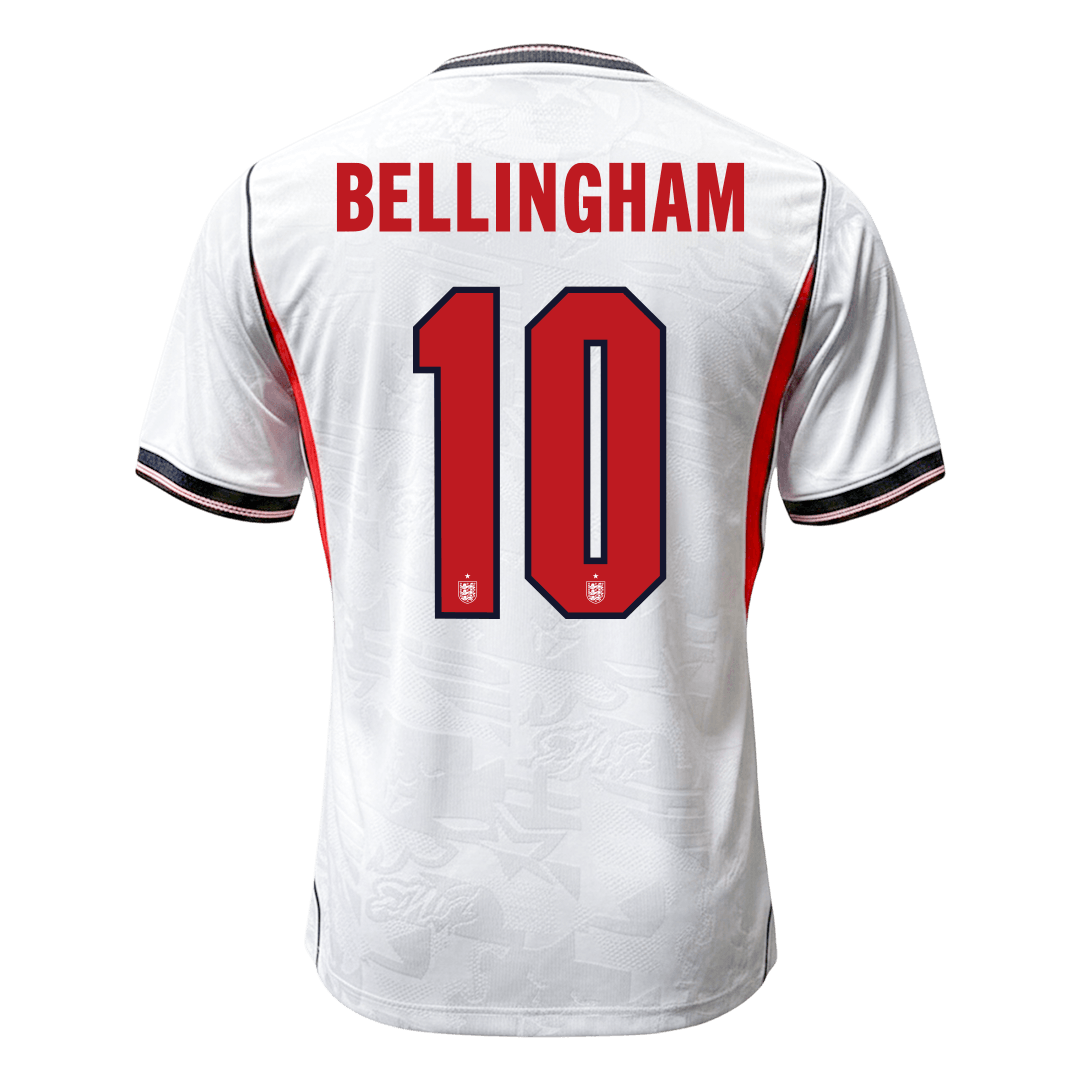 İngiltere 2026 Dünya Kupası İç Saha Forması BELLINGHAM #10 - Oyuncu Versiyonu