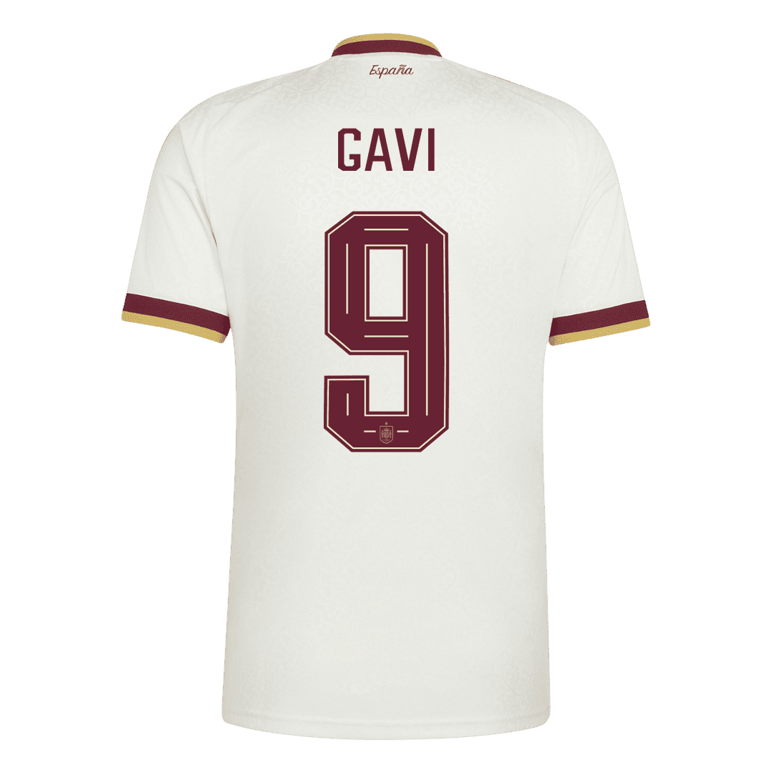 İspanya 2026 Dünya Kupası Deplasman Forması GAVI #9