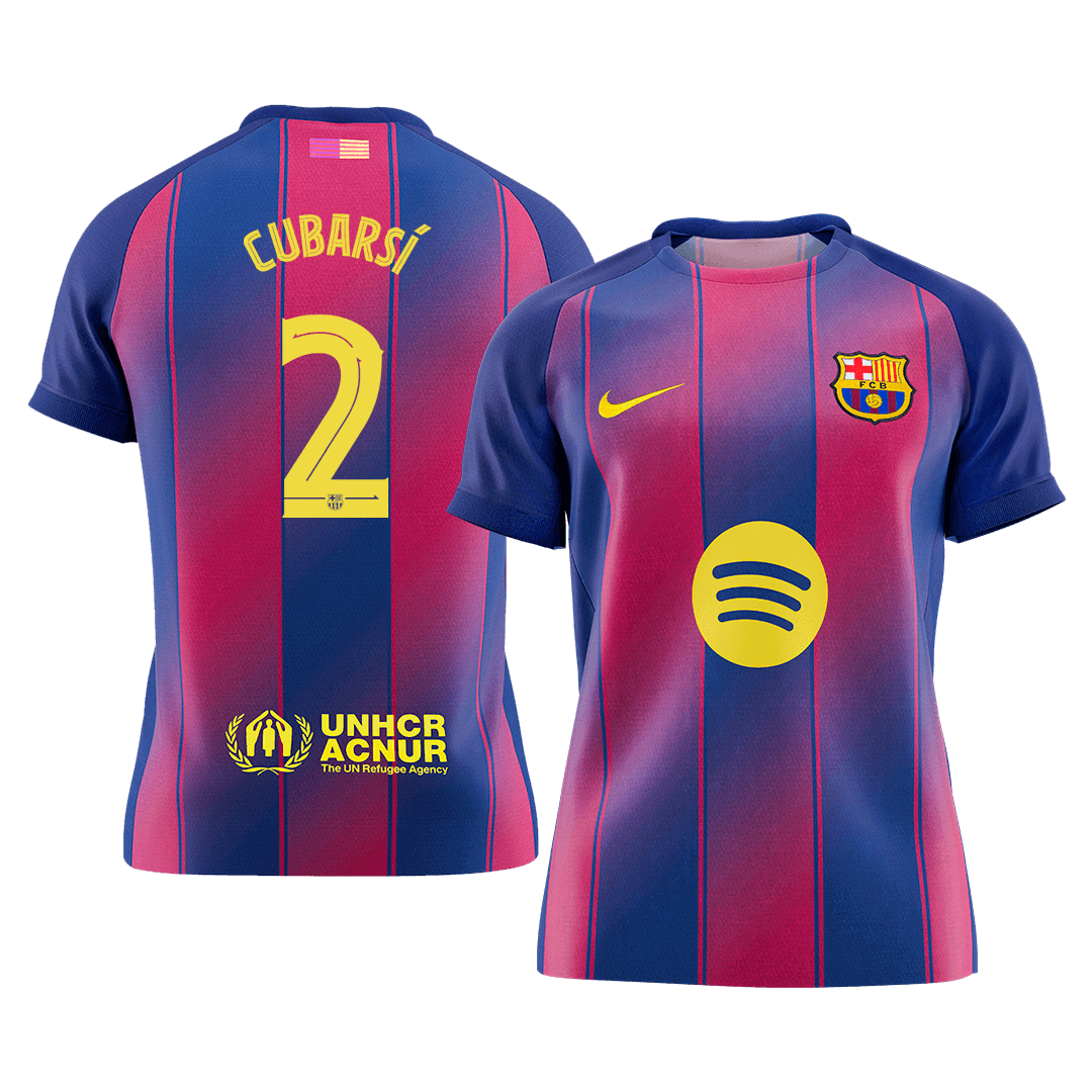 Barcelona 2025/26 İç Saha Forması CUBARSÍ #2 - UCL [PREMIUM]