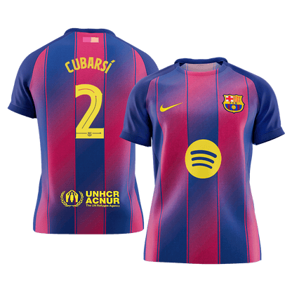 Barcelona 2025/26 İç Saha Forması CUBARSÍ #2 - UCL [PREMIUM]