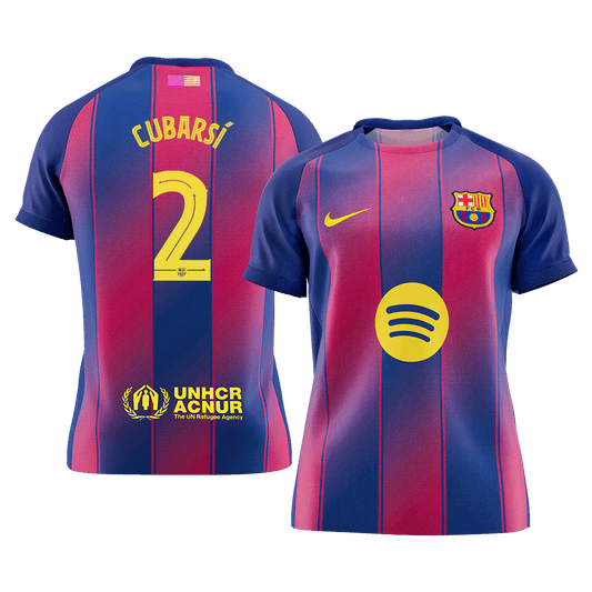 Barcelona 2025/26 İç Saha Forması CUBARSÍ #2 - UCL [PREMIUM]