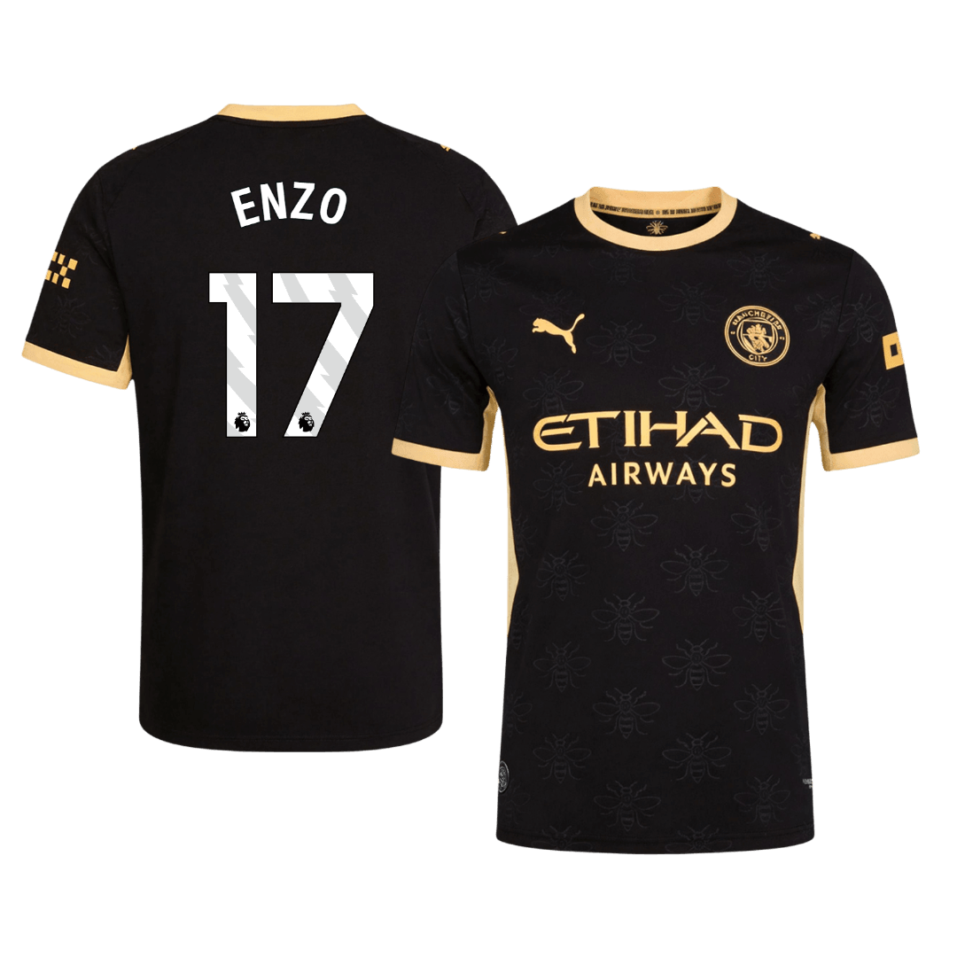 Manchester City 2026/27 Deplasman Forması ENZO #17 - Oyuncu Versiyonu