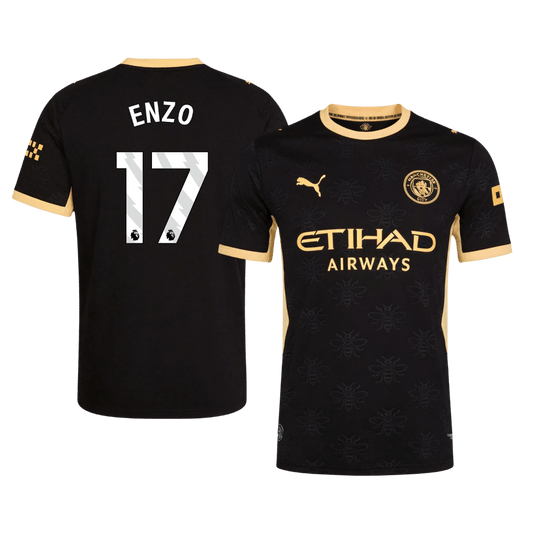 Manchester City 2026/27 Deplasman Forması ENZO #17 - Oyuncu Versiyonu