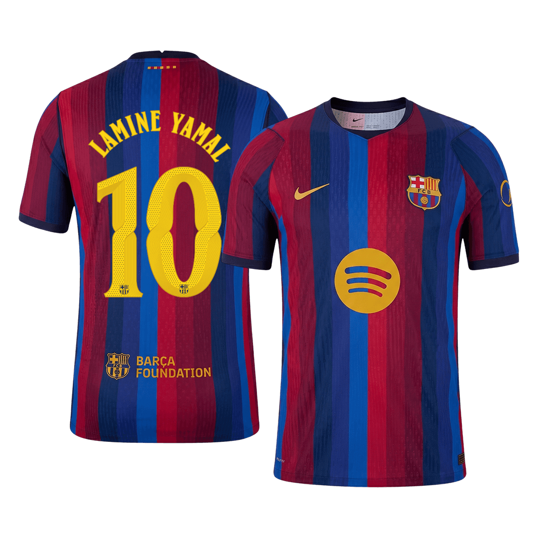 Barcelona 2026/27 İç Saha Forması LAMINE YAMAL #10 - UCL - Oyuncu Versiyonu