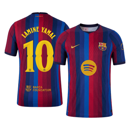 Barcelona 2026/27 İç Saha Forması LAMINE YAMAL #10 - UCL - Oyuncu Versiyonu