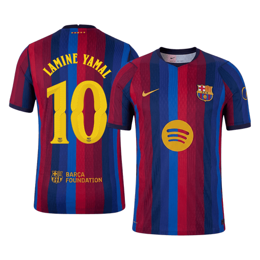 Barcelona 2026/27 İç Saha Forması LAMINE YAMAL #10 - UCL - Oyuncu Versiyonu