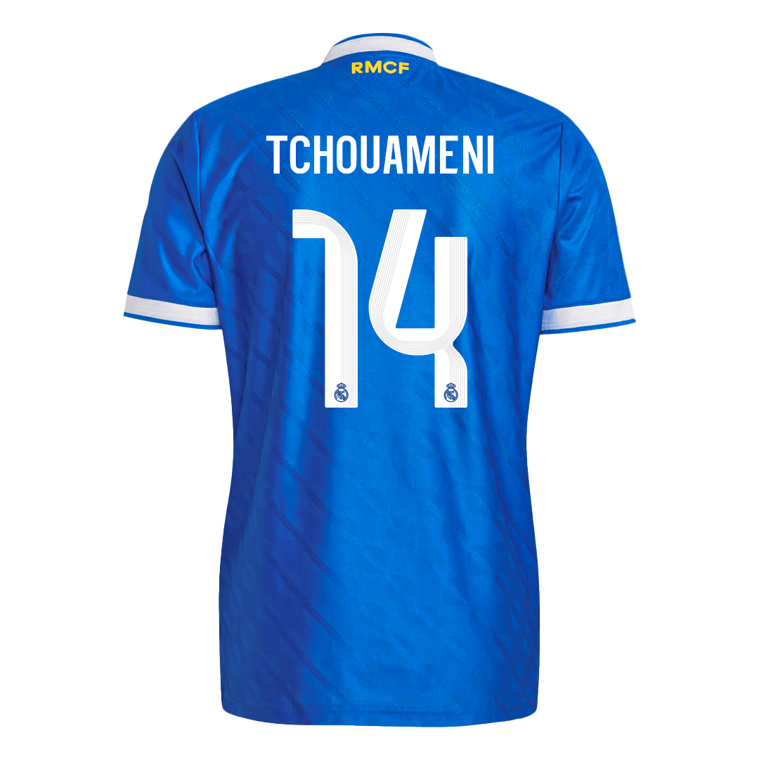 Real Madrid 2025/26 Üçüncü Forması TCHOUAMENI #14 - Oyuncu Versiyonu