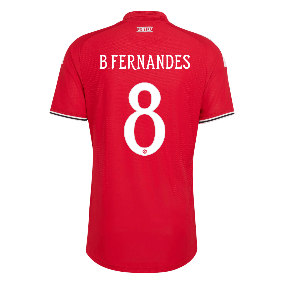 Manchester United 2026/27 İç Saha Forması B. FERNANDES #8 - UCL - Oyuncu Versiyonu