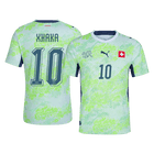 Switzerland 2026 Dünya Kupası Deplasman Forması XHAKA #10 - Oyuncu Versiyonu