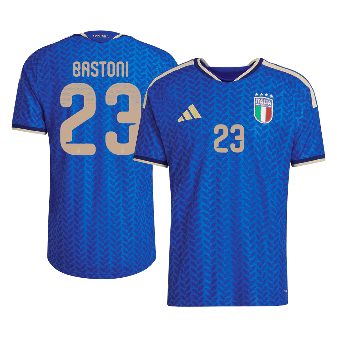 Italy 2026 Dünya Kupası İç Saha Forması BASTONI #23 - Oyuncu Versiyonu