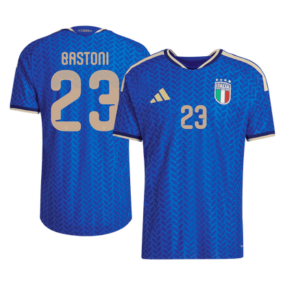 Italy 2026 Dünya Kupası İç Saha Forması BASTONI #23 - Oyuncu Versiyonu