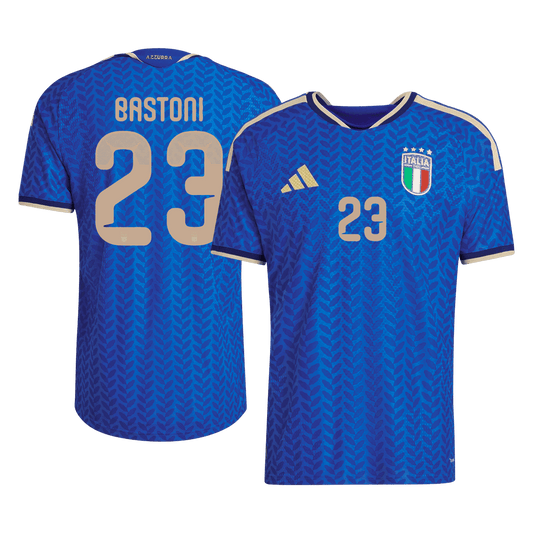 Italy 2026 Dünya Kupası İç Saha Forması BASTONI #23 - Oyuncu Versiyonu