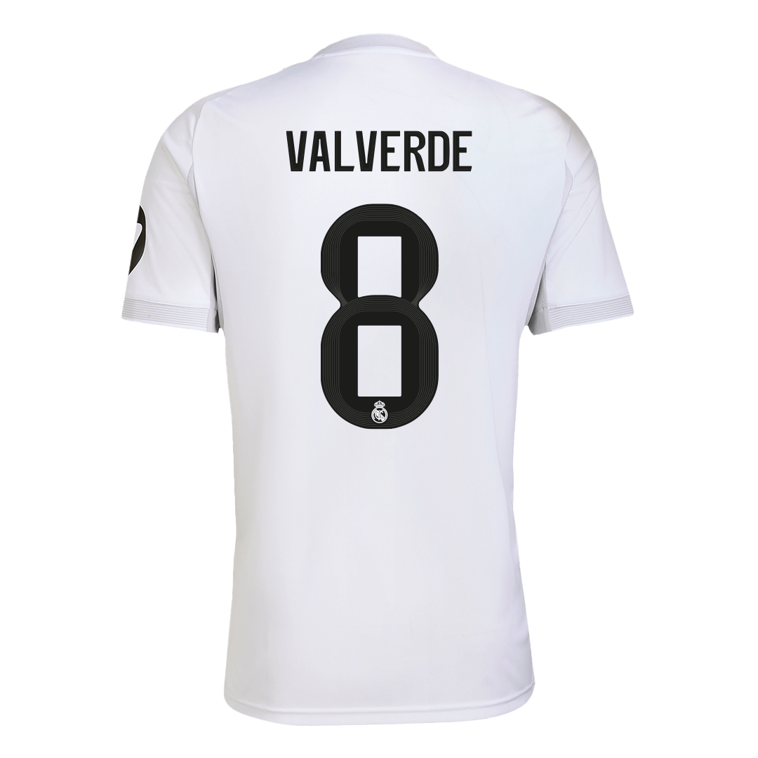 Real Madrid 2025/26 İç Saha Forması VALVERDE #8 [PREMIUM]