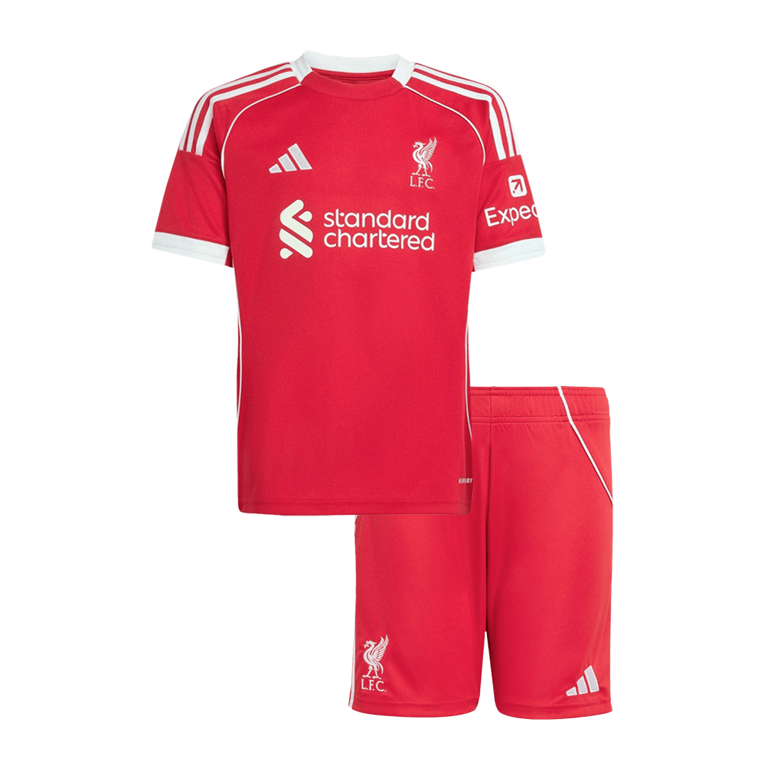 Liverpool 2025/26 Çocuk İç Saha Forma Seti