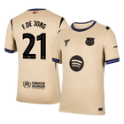 Barcelona 2025/26 Deplasman Forması F.DE JONG #21 - UCL