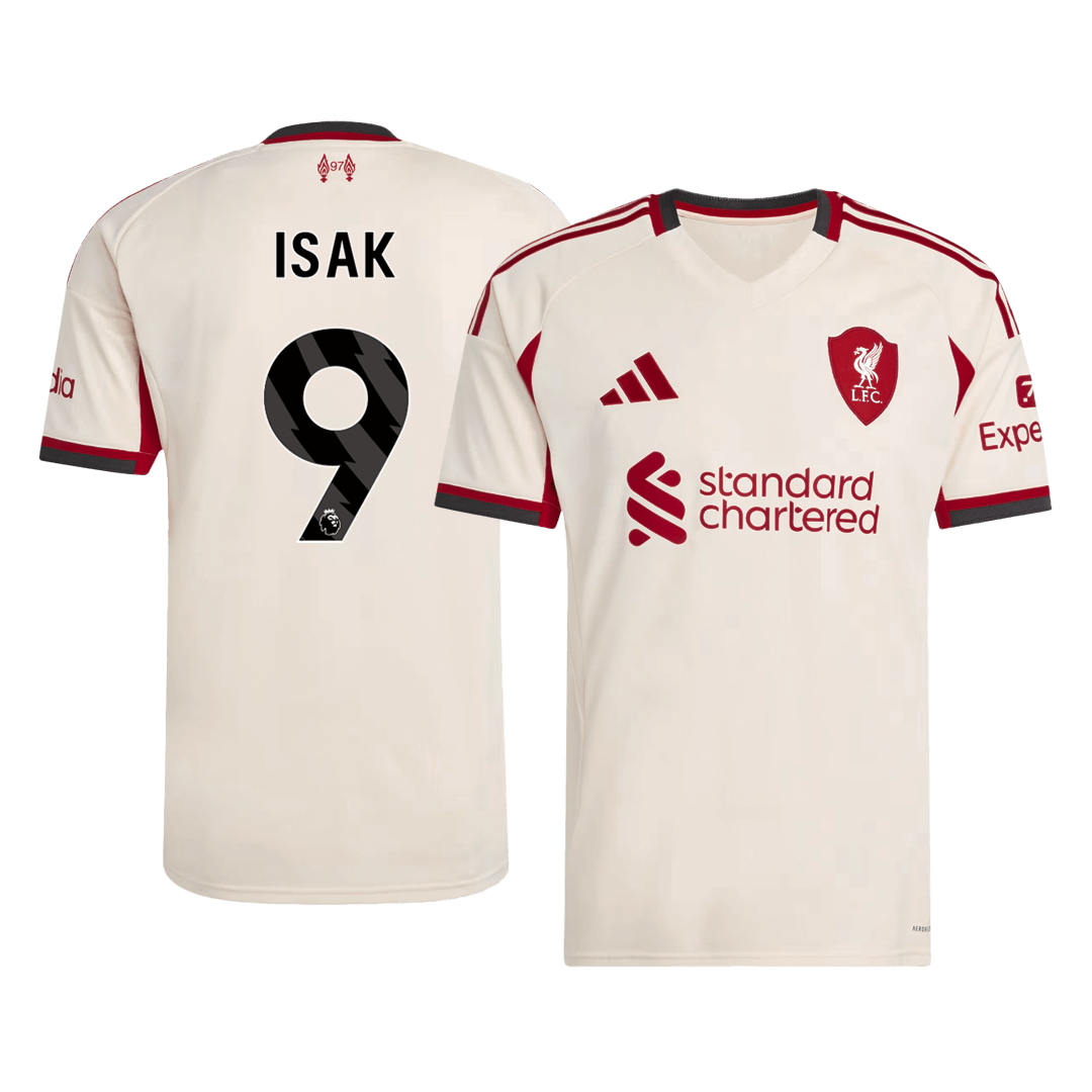 Liverpool 2025/26 Deplasman Forması ISAK #9