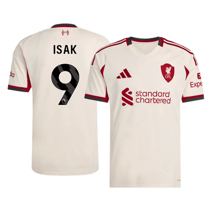 Liverpool 2025/26 Deplasman Forması ISAK #9