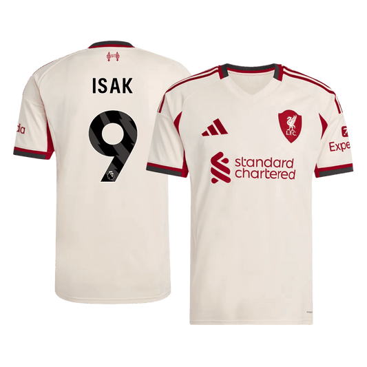 Liverpool 2025/26 Deplasman Forması ISAK #9