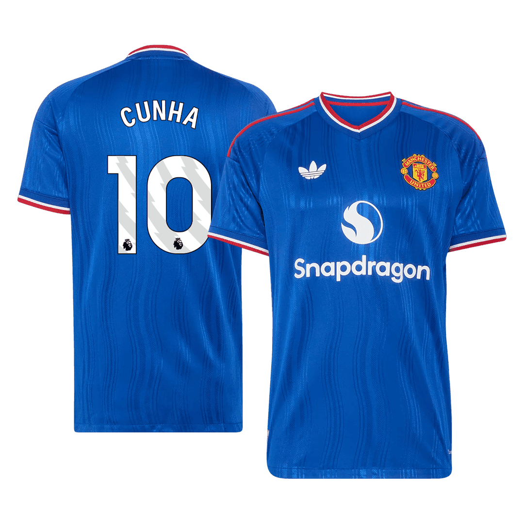 Manchester United 2026/27 Deplasman Forması CUNHA #10 - Oyuncu Versiyonu