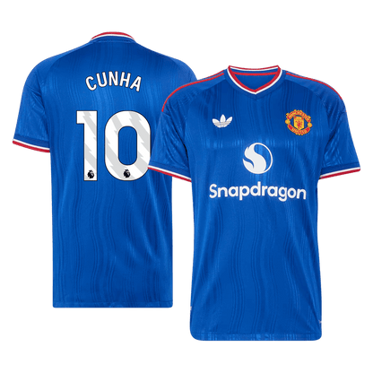 Manchester United 2026/27 Deplasman Forması CUNHA #10 - Oyuncu Versiyonu