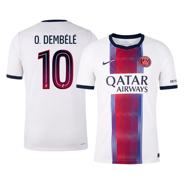 PSG 2026/27 Deplasman Forması O. DEMBÉLÉ #10 - Oyuncu Versiyonu