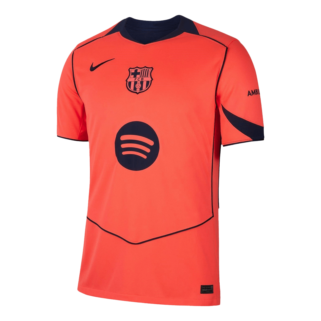Barcelona 2025/26 Üçüncü Forması F.DE JONG #21 - UCL