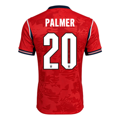İngiltere 2026 Dünya Kupası Deplasman Forması PALMER #20 - Oyuncu Versiyonu